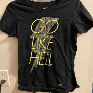 Nike T-shirt “Go like hell”
